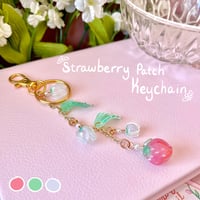 Image 1 of Strawberry Patch Keychain | Bag Charms