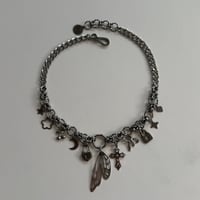 Image 2 of Butterfly Garden Charm Necklace