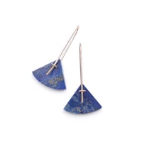 Image 2 of Lapis Earrings No. 2