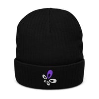 Image 1 of Ribbed Knit Beanie