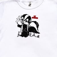 Image 2 of Lil’ Stinker Cropped Baby Tee