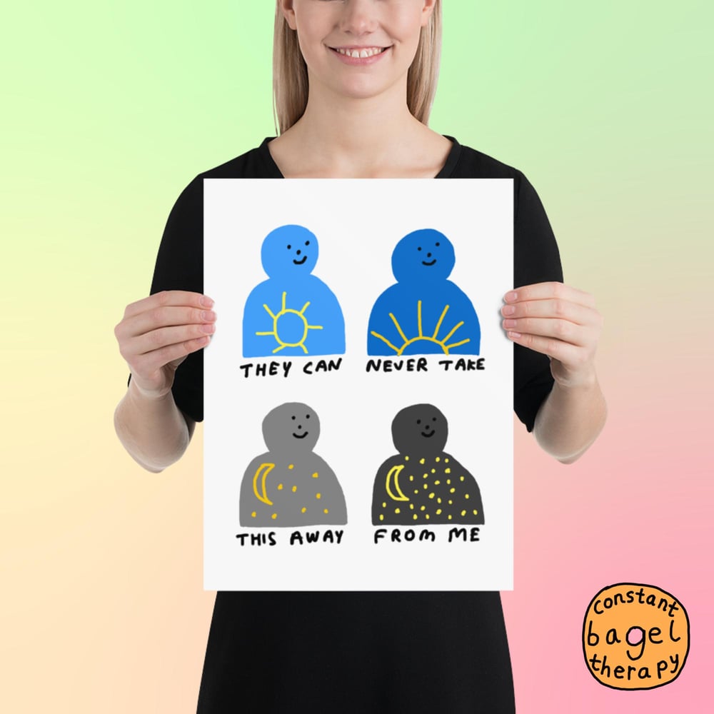 Image of they can never - large art poster