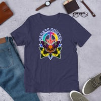 Image 6 of June Colorburn Skull and Wings Unisex t-shirt