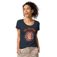 Modus Fire Skull Logo - Women’s basic organic t-shirt