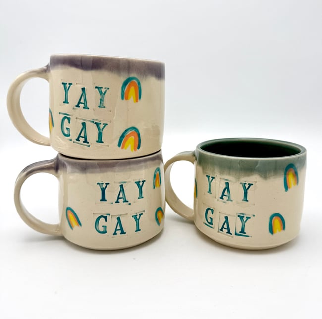 Yay Gay Mugs