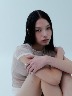 Image of LOWOOL - Tree Pearls Silver Ring