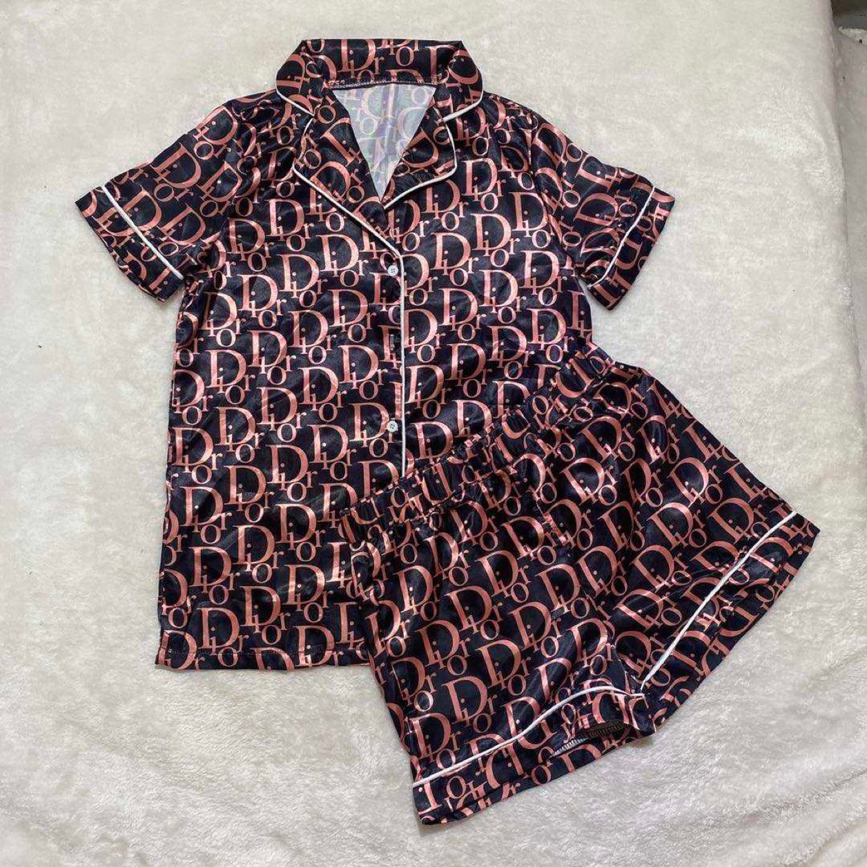 Dior pj set sale