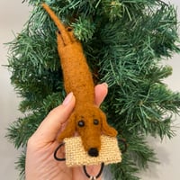Image 3 of Dachshund Ornament Handmade