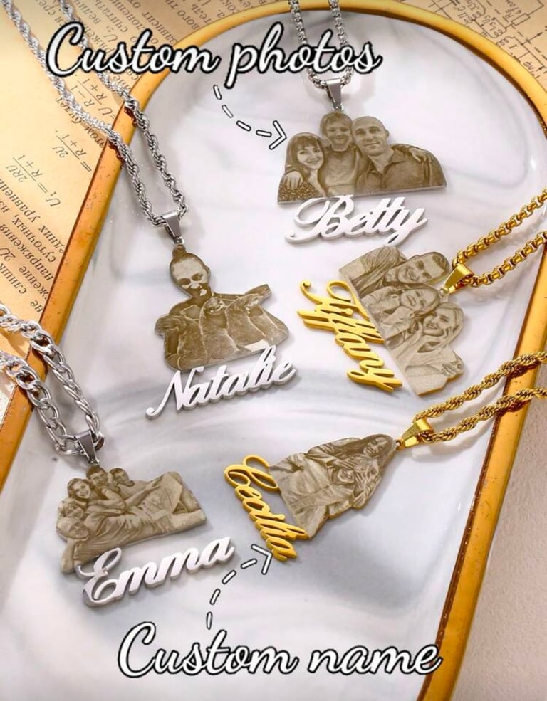Personalized Photo Pendant Image 3