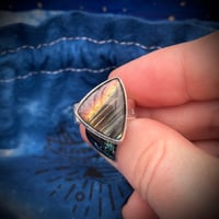 Image 6 of Lumia Collection Rings - Sterling Silver and Labradorite