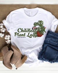 Image 5 of Childless Plant Lady Shirt
