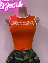 Orange Mami top
