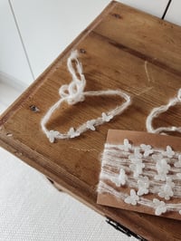 Image 4 of Butterfly tieback - white