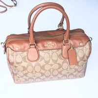Image 1 of COACH Bennett Signature Satchel