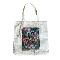 Image 1 of Sac Tapisserie Creme  // Tapestry Tote in Cream