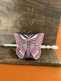Image 1 of Butterfly Hair Stick Barrette