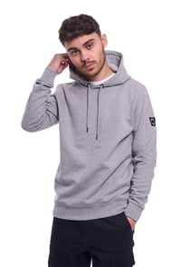 Image 1 of Chapman Hoodie in Grey Marl/ Black SMALL  ONLY