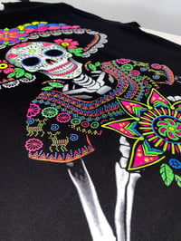 Image 2 of Neon calavera