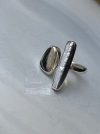 Image 3 of Biwa Perle und Jaspis Ring