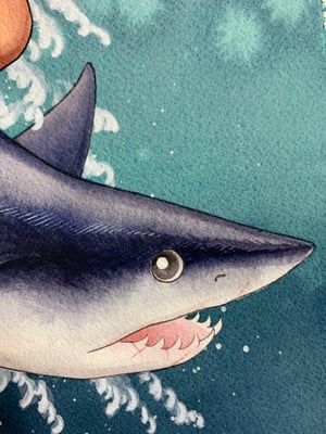 Image of Ina and the shark