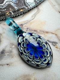 Image 1 of Deep Blue Dotstack Pendant