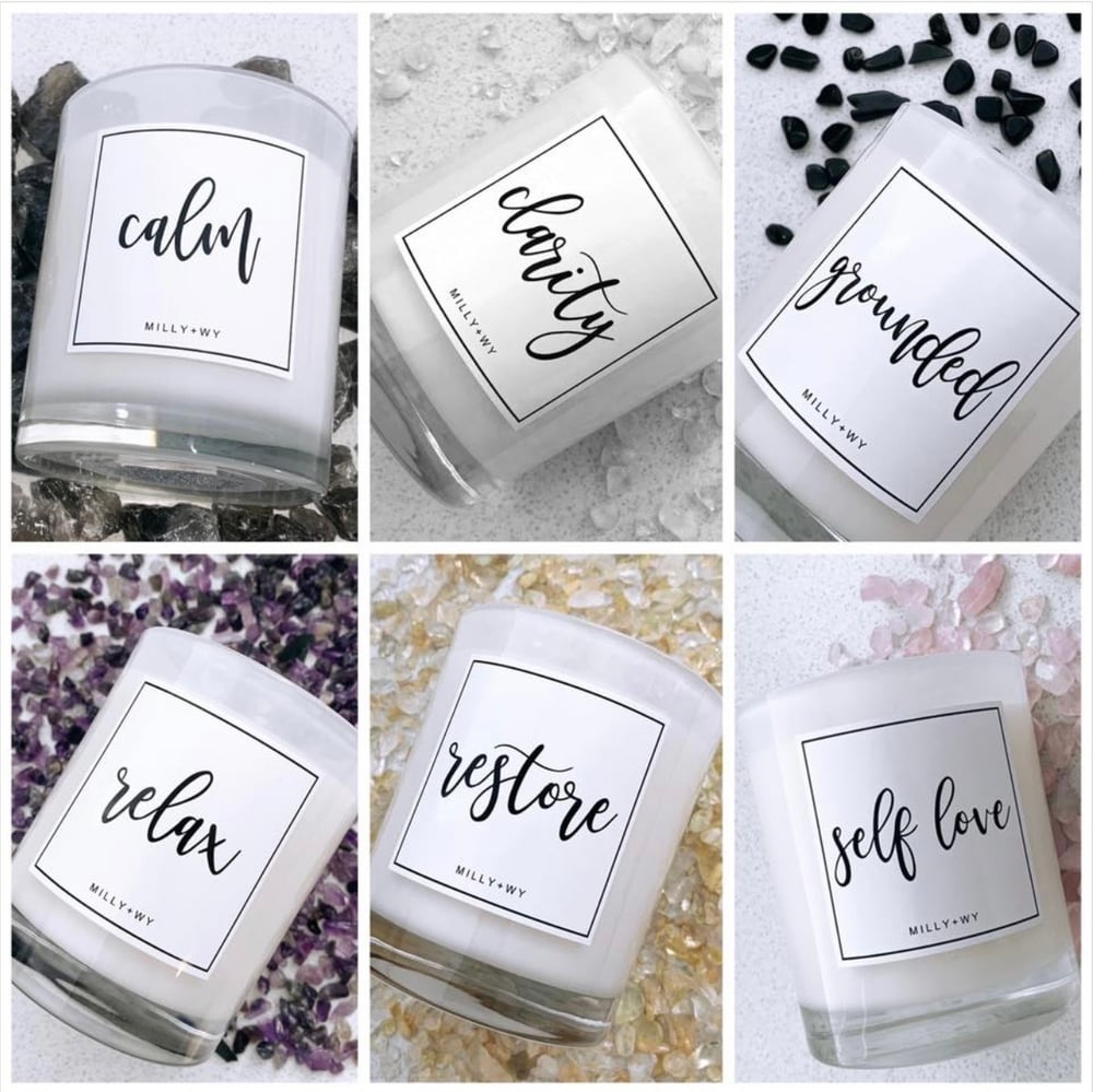 Image of MINDFUL Crystal Soy Candle