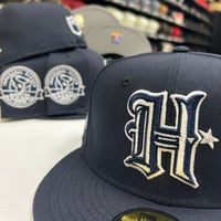 Image 1 of New Era 59Fifty Team Navy - White 