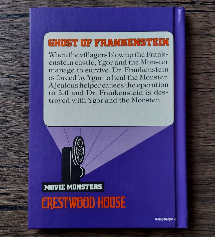 Crestwood House Movie Monsters Books