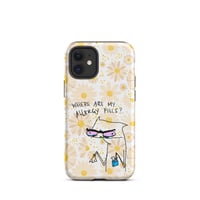 Image 9 of allergy pills Tough Case for iPhone® 