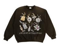 Chaining Day Crewneck (Brown)