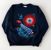 VTG 90s Dallas Cowboys Planet Crewneck Sz M 