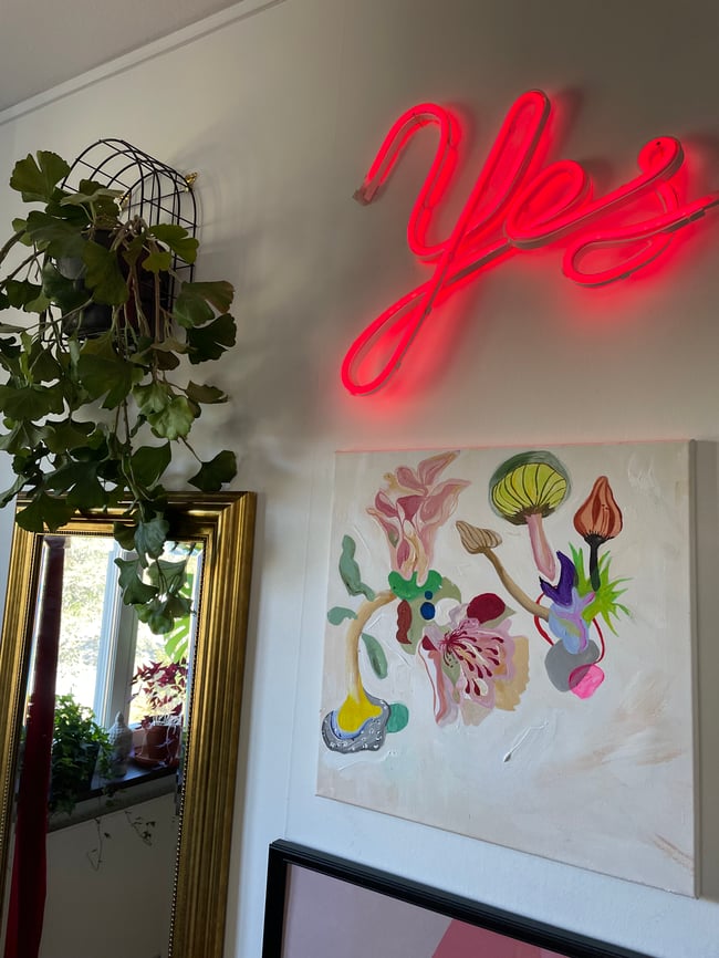 Psychedelic Fungi Dreamscape