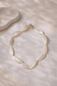 Image 2 of Coastal Mother of Pearl Necklace 