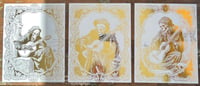 Image 2 of Gold Foil Triptych Set 