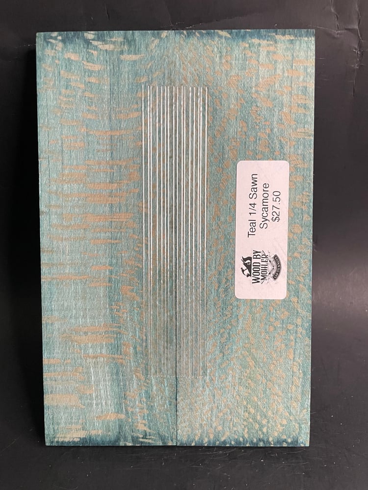 Image of 1/4 Sawn Sycamore Knife Scales QS-13