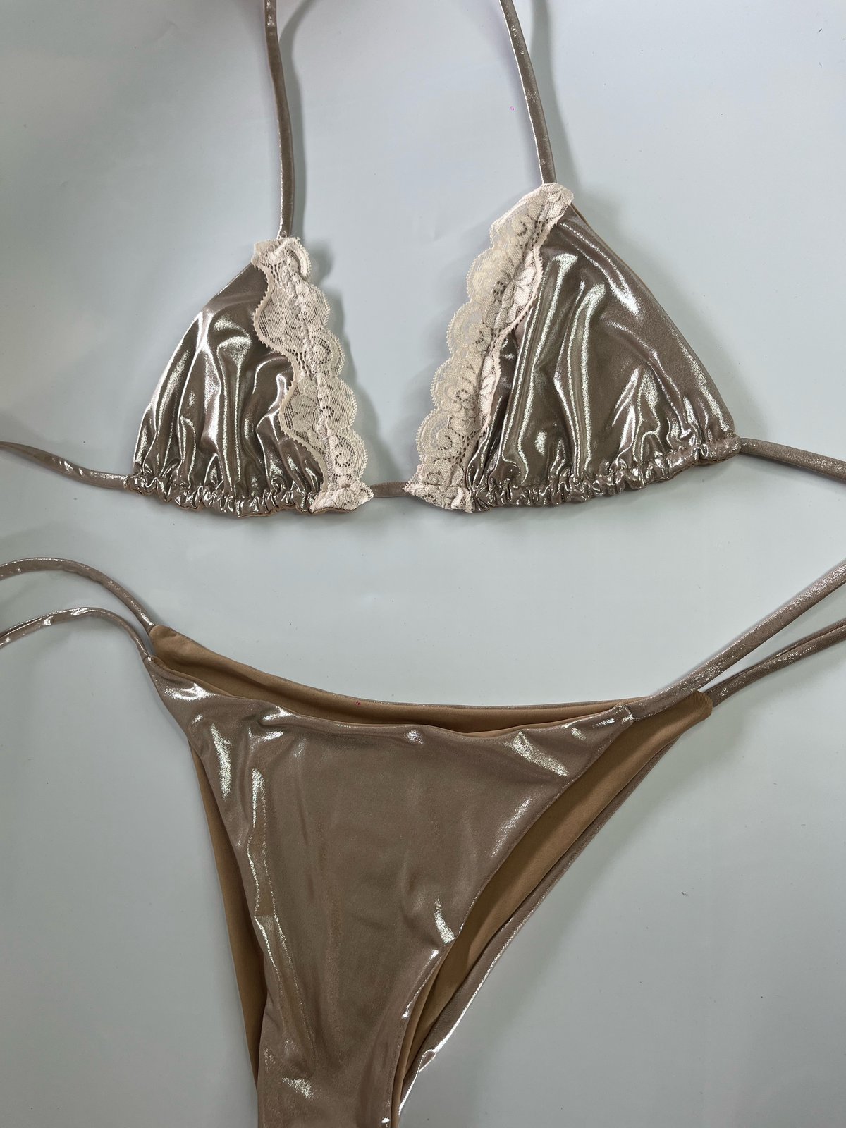 Image of Lace gloss bikini