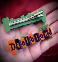 Image 1 of Deathland Polished Acrylic Hair Clip