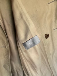 Image 7 of '07 Dior Hedi Slimane "Navigate" Trench Coat - 44