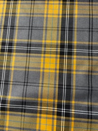 Yellow and Grey Tartan