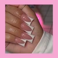 Image 1 of Duck French Tip Nails 