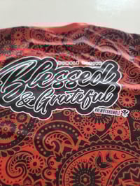 Image 3 of HN Red paisley Dri fit Shirt