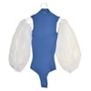 RZN by RB “Cloud Blue Ballerina” classic ribbed leotard