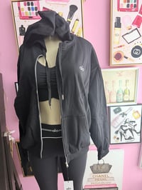 Long zipper sweater 