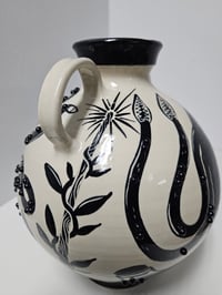 Image 4 of Vase 12 - Adventure awaits! Beholder & displacer beast