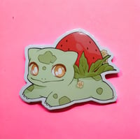 Strawberry Bulbasaur Sticker
