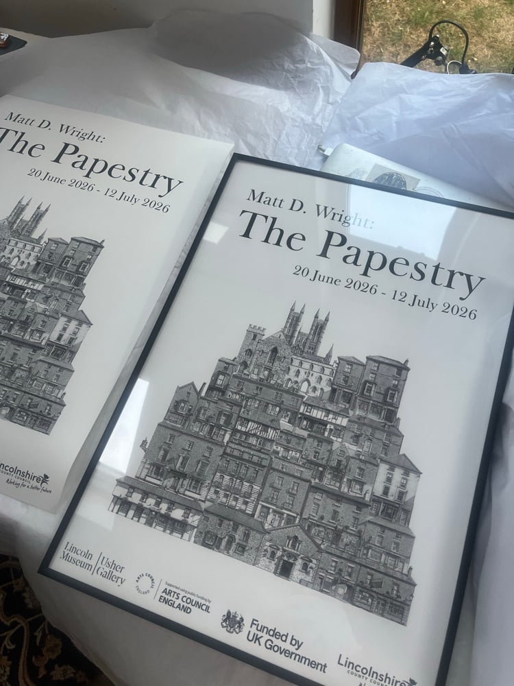 Image of Papestry Exhibition Poster