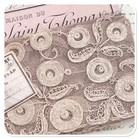 Image 4 of 1m of vintage french lace on a vintage style postcards 11 cm wide
