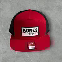 Image 2 of BONES Nay Golf Flat Bill Hat - Grey
