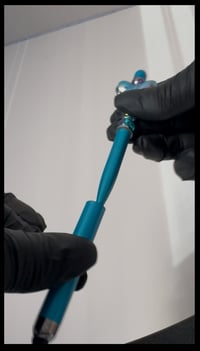 Image 4 of  Yellow Beaded Dual Touchscreen/Ball Point Pens