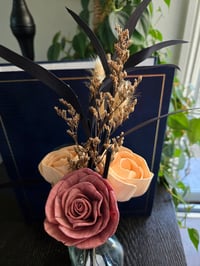 Image 5 of Blush Mauve Glow Floral Reed Diffuser